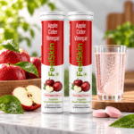 FeelSkin Apple Cider Vinegar Effervescent Tablets – 2 PC Combo Pack